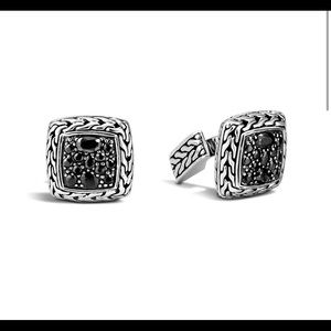 Sapphire Square Cuff Links